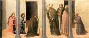 BARTOLOMEO DI GIOVANNI, Predella: Consecration of the Church of the Innocents
